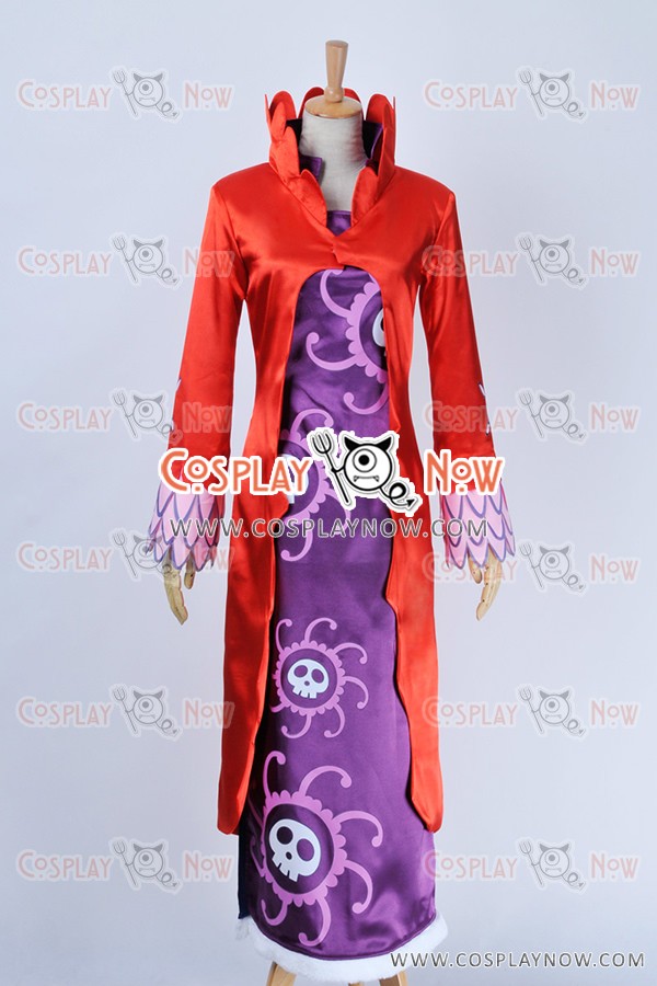 One Piece Pirate Empress Boa Hancock Cosplay Costume