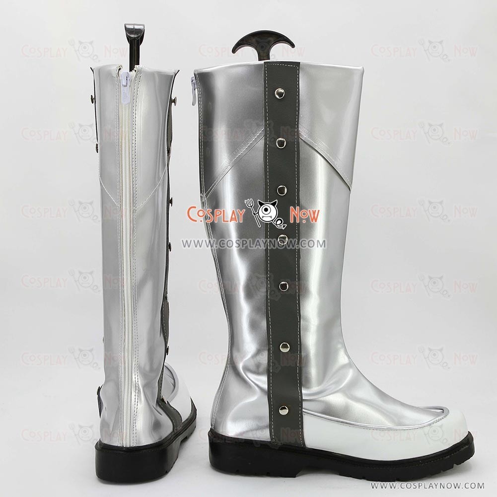 Yu-Gi-Oh! 5D's Jack Atlas Silver Cosplay Boots