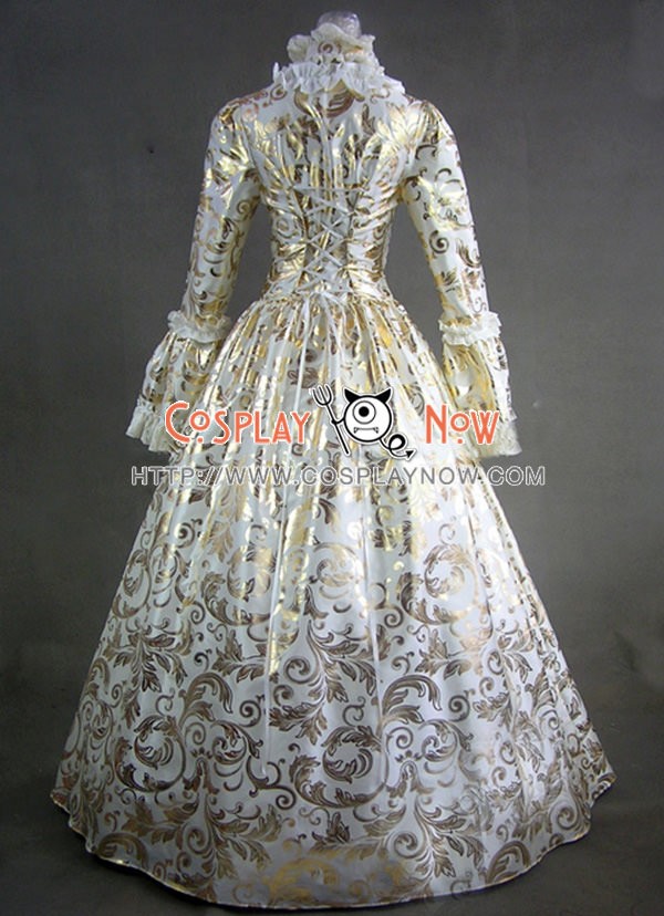 gothic dress white