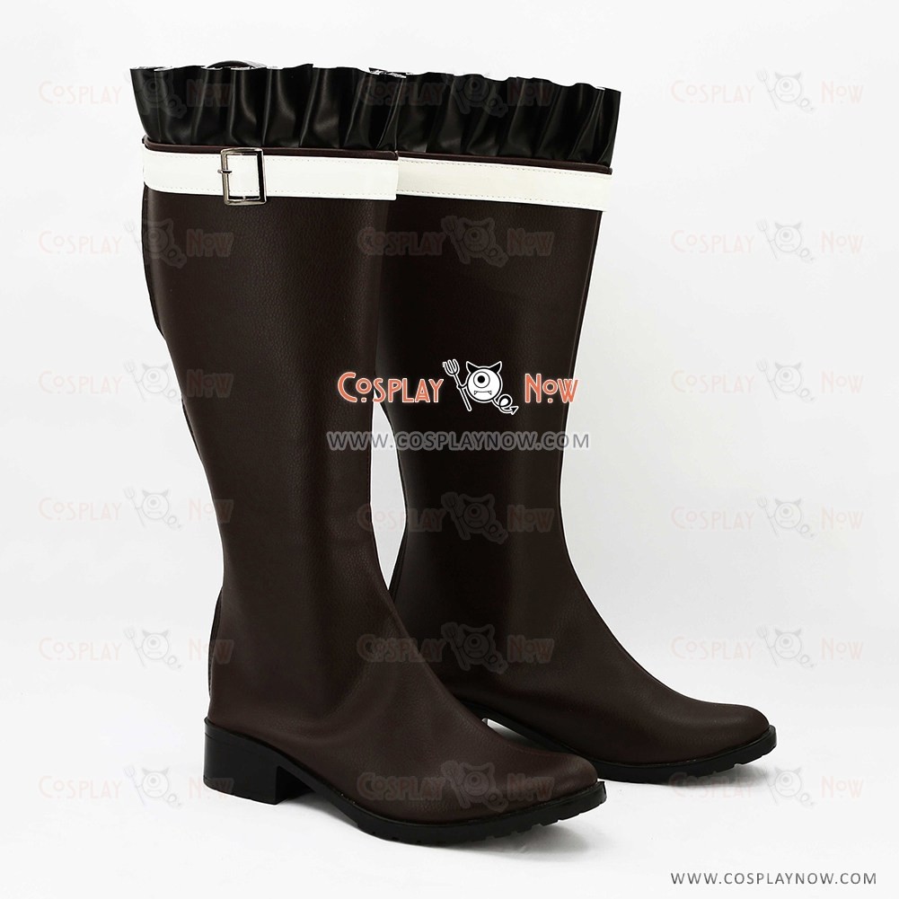 Diabolik Lovers Yui Komori Brown Cosplay Boots