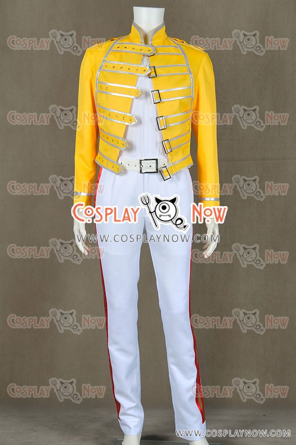 Queen Band Lead Vocals Freddie Mercury Cosplay Costume