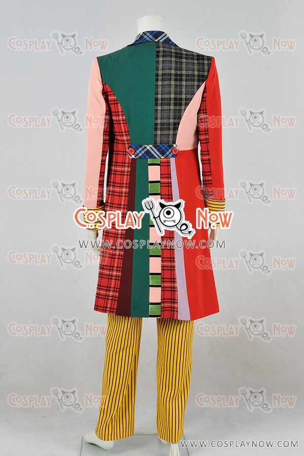 Doctor Who Cosplay 6th Sixth Dr Coat Costume