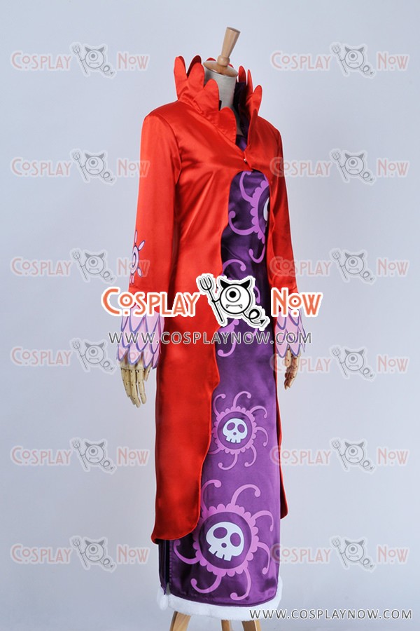 One Piece Pirate Empress Boa Hancock Cosplay Costume