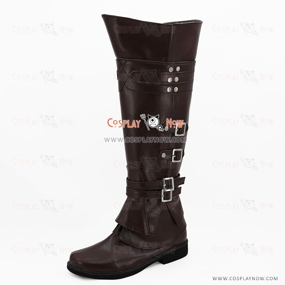 Assassin S Creed Ii Ezio Auditore Brown Shoes Cosplay Boots B Edition