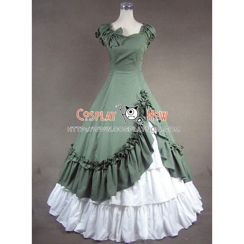 cotton evening gown