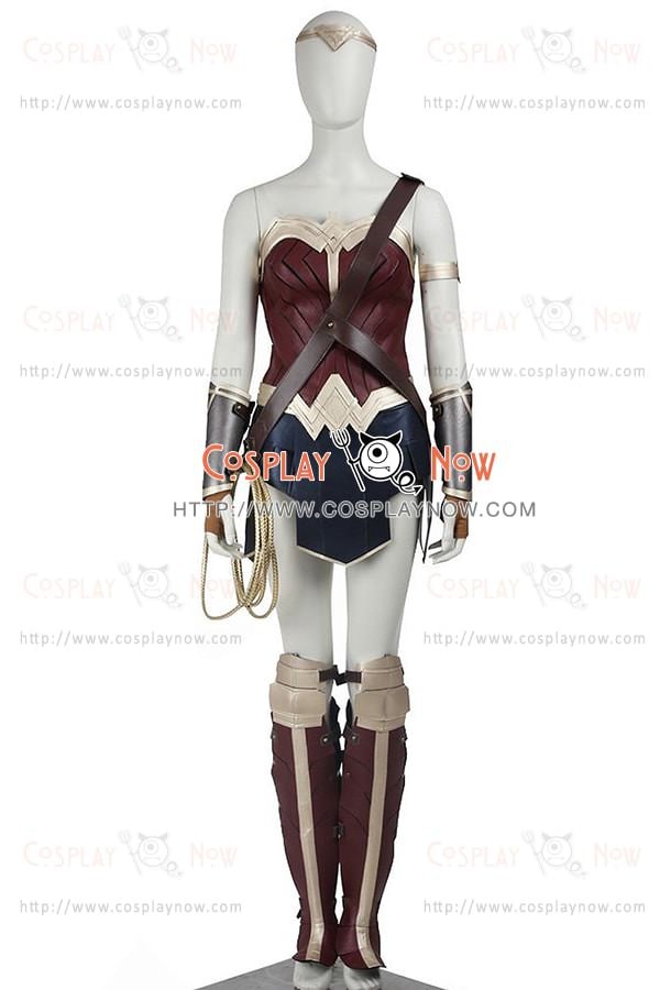 Wonder Woman Diana Prince Costume For Batman v Superman Dawn Of Justice ...
