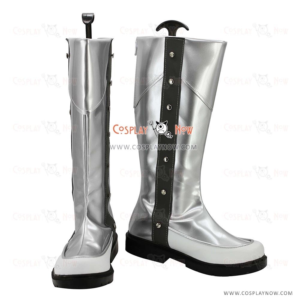 Yu-Gi-Oh! 5D's Jack Atlas Silver Cosplay Boots